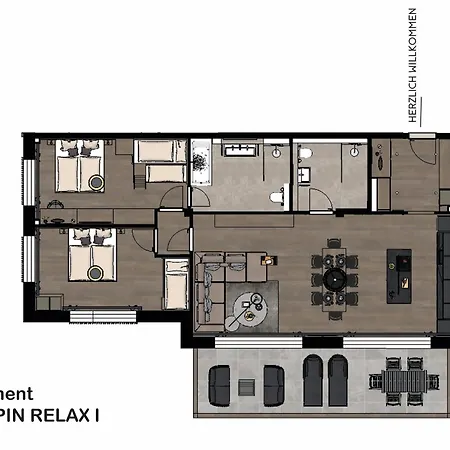 Livalpin Relaxe Апартаменты *